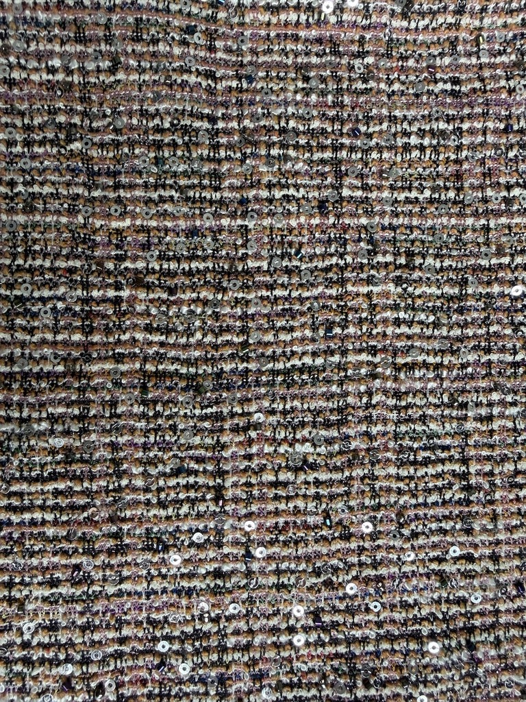47062 — Tweed con sequins