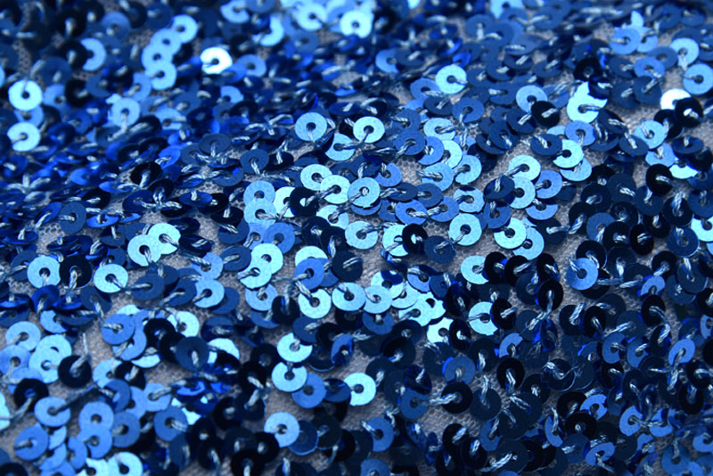 36087 — Paillettes base tulle stretch