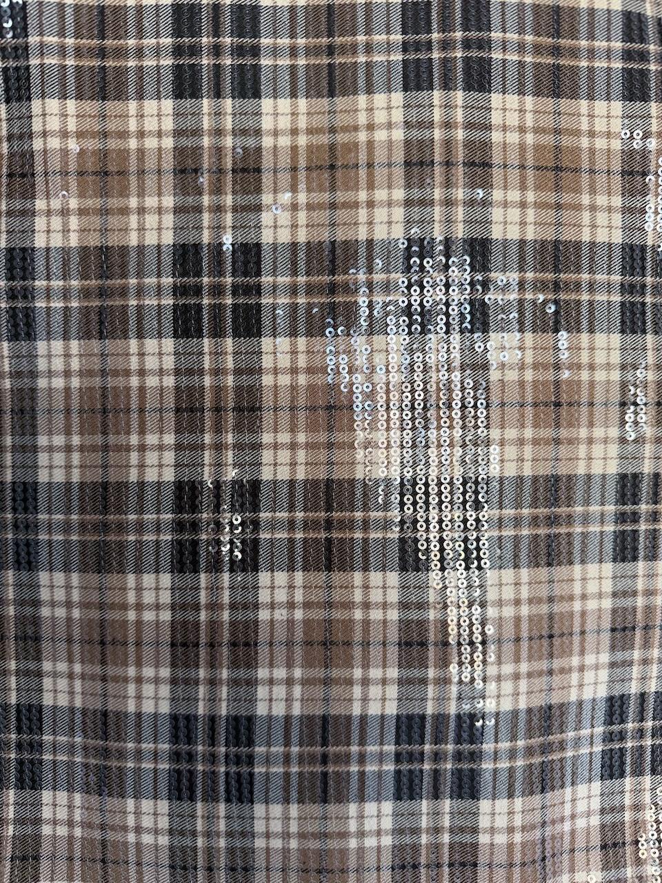 47438 — Sequins and check