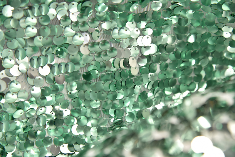 28496 — Paillettes 8mm su tulle