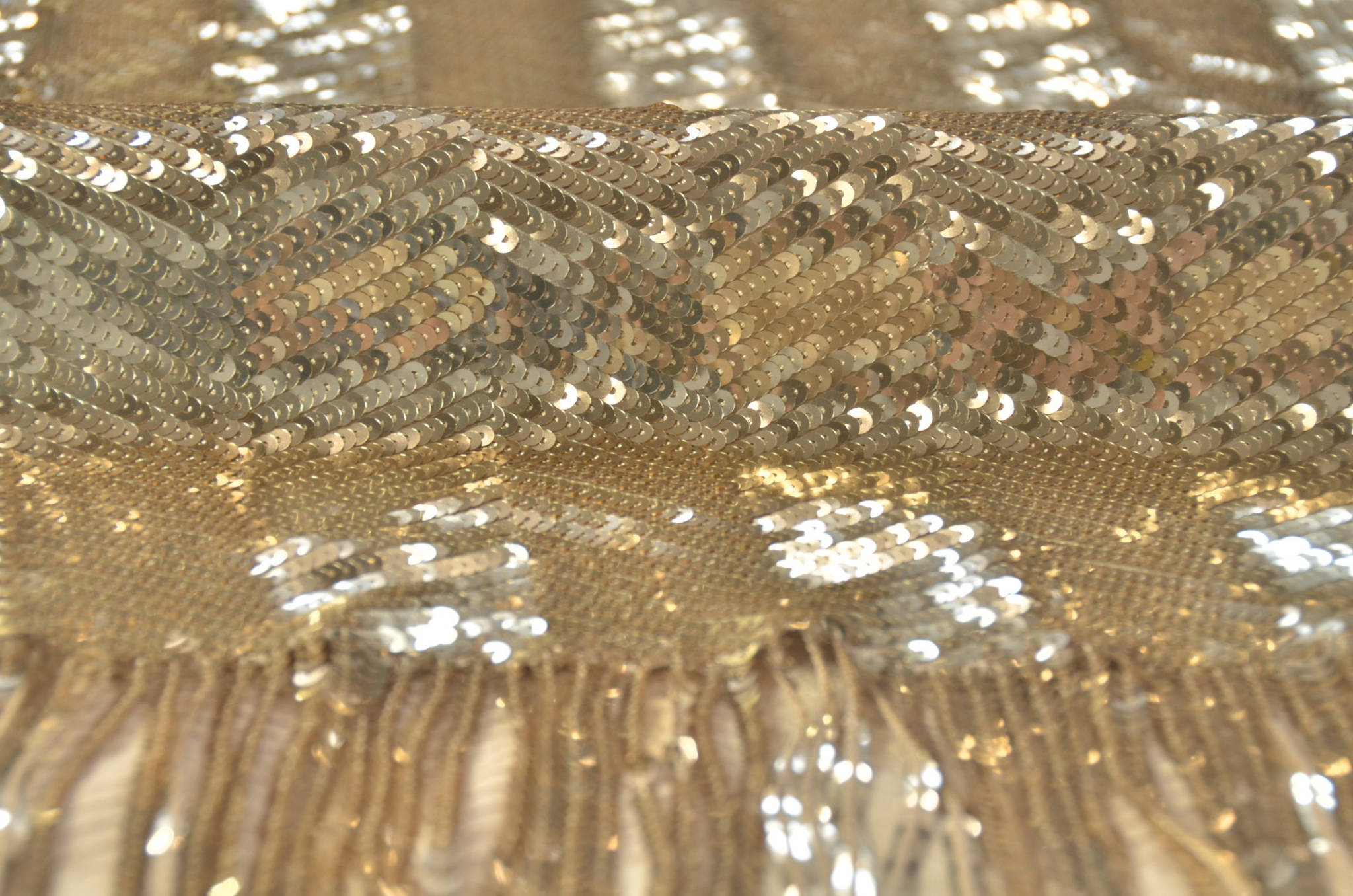 36629 — Paillettes con frange lunghezza 18 cm