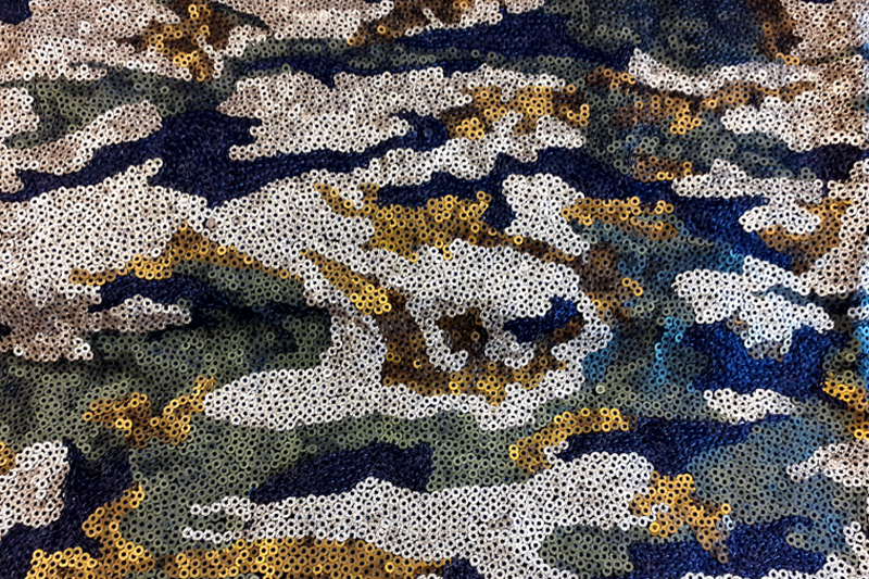 28841 — Paillettes camouflage