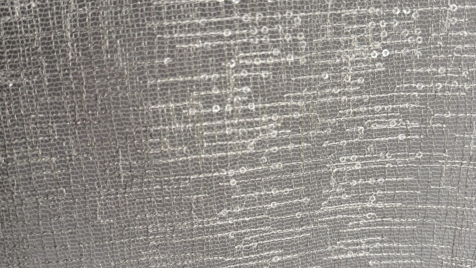 36703 — Sequins 3 mm su base rete